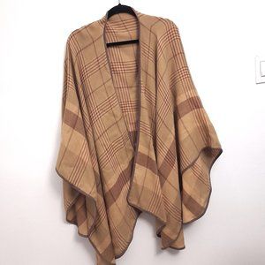 Brown and Beige Cape/Shawl